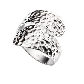 Hammered Wrap Ring