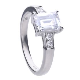 Diamonfire Emerald Cut Ring