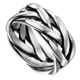 Heavyweight Plaited Ring