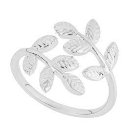 Vine Leaves Wrap Around Ring