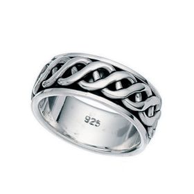 Celtic Design Spinner Ring - 58