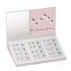 Sterling Silver Crystal Birthstone Pack